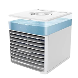 IzzDynno Enfriador de Aire Personal, Aire Acondicionado portátil 3 en 1 Ventilador eléctrico purificador de Aire humidificador Ventilador USB portátil características