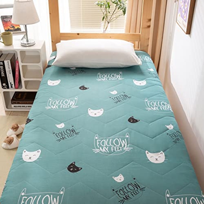 BAIHOGI Futon Plegable-Tatami Japones,Colchón De Tatami Grueso Dormir,Colchón Portátil para Acampar,colchn de Espesor Individual para Alfombrilla para