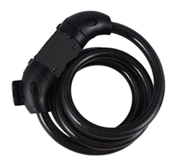 SSIJK Bloqueo de códigos portátiles Anti-Robo Adecuado for Accesorios de Bloqueo de Scooter eléctrico (Color : Black) precio
