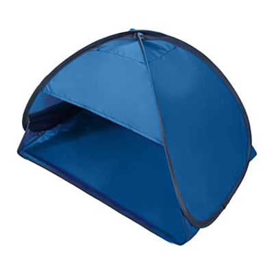 SouiWuzi Beach Sun Shelter, Copa de protección Solar instantánea con con Cremallera, Bote de sillón de salón de Playa, Copa de Carpa automática Anti-U