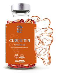 Curcuma liposomada con vitamina D de HN, 185 veces más biodisponible que la cúrcuma/curcumina con pimienta negra – Absorción inmediata – Potente Tumer precio