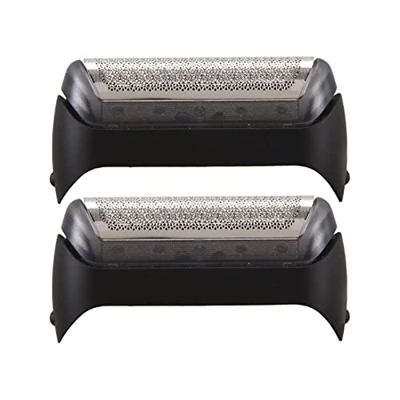 DXBO 2 pcs Piezas de Cabezal de láminas de Shaver de Malla Duradera de Malla Compatible con B-Raun 1 0b/20b Modelo 190 180 170 1775