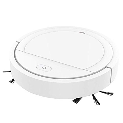 Litads - Aspirador inteligente USB para barrido de pelo de mascotas, barrendero automático de succión