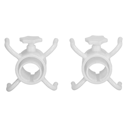 minifinker Gancho para Sombrilla de Playa, Gancho para Sombrilla de Playa de 2 Piezas para Toalla para Sombrero(Blanco) características