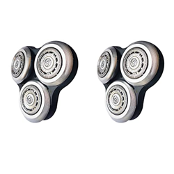 DXBO 2X RQ12 Cabezal de rasurador de reemplazo Compatible con Series 9000 rasuradoras RQ10 RQ12 SH90/50 Asamblea de Cabeza Completa en oferta