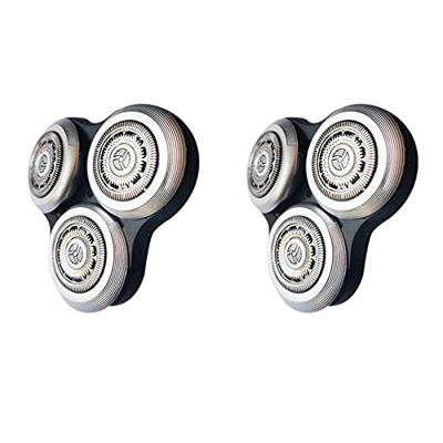 DXBO 2X RQ12 Cabezal de rasurador de reemplazo Compatible con Series 9000 rasuradoras RQ10 RQ12 SH90/50 Asamblea de Cabeza Completa