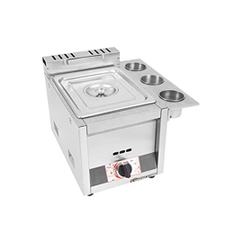 Freidora de Gas de Gran Capacidad de 10/20/30L, freidora de GLP Comercial para el hogar de Acero Inoxidable, Potencia de Fuego Ajustable con cestas y  características