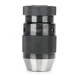 UVWP Chuck de Taladro de Acero al Carbono 1/32-5/8 Pulgadas CNC Torpe Auto-apriete el Taladro de la Broca del Taladro JT33 Montar Rasurador de Cabeza  en oferta