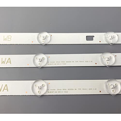 TXTC 3pcs LED Backlight for for Sony KDL-32R415B KDL-32R433B 32R435B KDL-32R410B 32R420B KDL-32R430B for LG for innotek 32INCH WXGA NDSOEM WA WB (Colo
