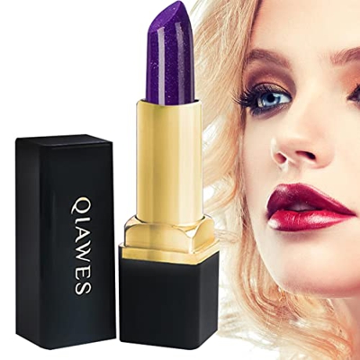 Botiniv 5 Pcs Lápiz Labial de Larga duración - Lápiz Labial de Larga duración, Cambio de Color por Temperatura - Crayón de Barra de Labios hidratante 