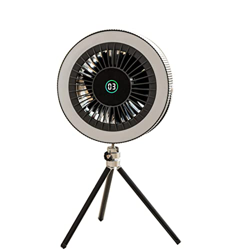 Genérico Ventilador De Techo Xtreme 3 Altavoz Bluetooth portátil Altavoz Exterior IP67 a de Agua Aspas Ventilador Pequeño (Black, 19.4x8.5x19.2cm) en oferta