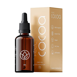 CBD Aceite CBD Oil 5% Full Spectrum de Feel Cocoa - Espectro Completo - 0% THC - 100% Orgánico - Aceite Cáñamo con CBD 5% - Uso tópico precio