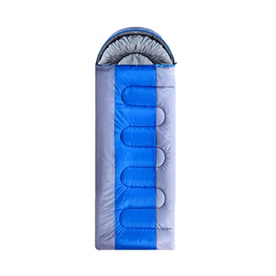 Sacos de Dormir, Camping al Aire Libre, mochileros y Senderismo - para niños, Adolescentes y Adultos(Color:A,Size:1.8kg)