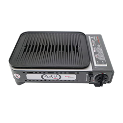 Parrilla de barbacoa, parrilla de gas, estufa de casete, parrilla de barbacoa de mesa, fácil de controlar para asar al aire libre, cocinar, acampar, s en oferta
