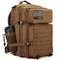 Memories Mochila 45L Tactica Militar Impermeable para Crossfit Caza Senderismo Gimnasio y Deportes al Aire Libre. (Marrón) precio