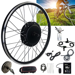 Niczu 36V 500W Kit de Conversión de Bicicleta Eléctrica, 20 24 26 27.5 28 29 Pulgadas 700C Motor de Cubo de Rueda Delantera sin Escobillas sin Dientes características