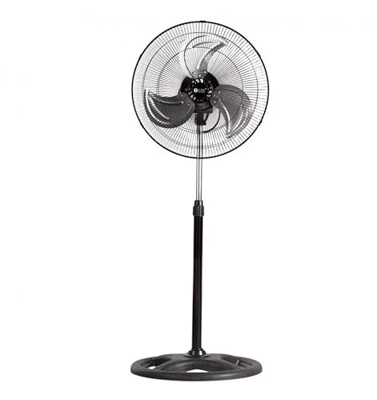 Ventilador de pie 18" pulgadas metálico aspa giratorio 3 velocidades silencioso ELITE.