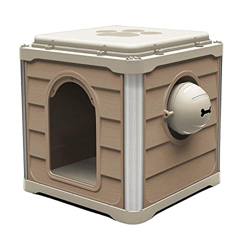 LOBOO – Casa para Perros y Gatos Smartkave Cube Alaska Modular con Suelo Elevado y Paredes con Aislamiento Comedero Divertido Bordes Redondeados Segur características