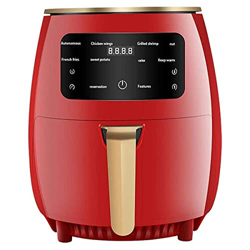 Desconocido Freidora de Aire para Uso doméstico, freidora de Aire de Cocina Saludable de 4,5 l, Pantalla táctil LCD multifunción, freidora eléctrica I en oferta