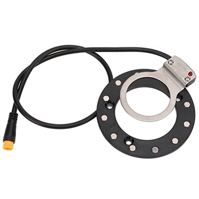 BuyWeek Sensor de Asistente de Pedal de Bicicleta eléctrica, 12 imanes Sensor de Pasillo Doble Derecho Accesorios de Sensor de Asistencia de Pedal de 