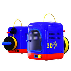 Impresora 3D para niños, pequeña impresora estéreo 3D DIY con 2 juegos de consumibles y tarjeta TF de 1 GB, velocidad de impresión rápida, para la fam en oferta