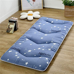 JASONNHZ Colchón de Suelo Plegable, colchón de futón Grueso japonés, colchoneta Enrollable para Suelo de Tatami, Cama, colchón portátil para Acampar,  características