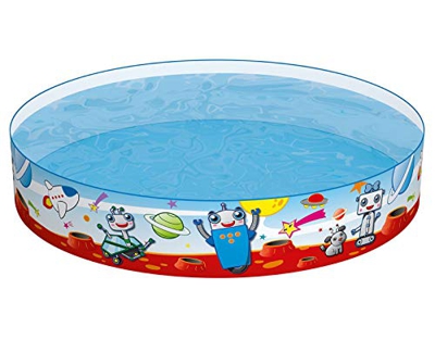 Piscina Inflable Piscina de plástico Duro para Vacaciones en la Playa, Piscina Infantil Grande y Redonda para bebés, Estanque de Peces para Piscina Fa