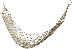 WALLDOR Hamaca de Malla de Nailon portátil Red Fun Cuerda Colgante Asiento de Columpio para Camping, Viajes, relajación en el Patio Trasero, Ajuste pa precio