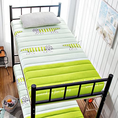 YIbing Colchón De Suelo De 4 Pulgadas, Colchón De Futón Ultrasuave para Cama Doble, Colchón De Microfibra Plegable Japonés Shiki Tatami, Futón De Tran