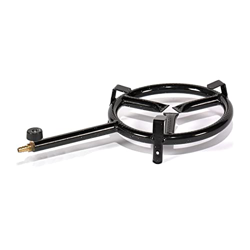 TIENDA EURASIA - Quemador Paellero Gas de ø30 cm Quemador Paellero con Acabado Esmaltado, Paellero de Gas Butano y Gas Propano en oferta