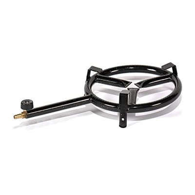 TIENDA EURASIA - Quemador Paellero Gas de ø30 cm Quemador Paellero con Acabado Esmaltado, Paellero de Gas Butano y Gas Propano