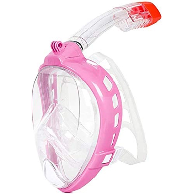 AMZOPDGS Máscara de Buceo Máscara de Buceo Gafas de Buceo Conjunto de Snorkel seco Traje de Buceo Gafas de natación Máscara de Snorkel de Cara Complet