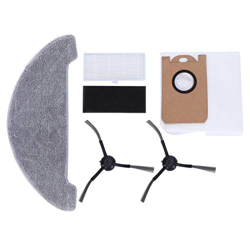 Yaosh Kit de Bolsa de Polvo de Filtro de Cepillo Lateral Piezas de Robot Aspirador aptas para Proscenic M7 MAX, Accesorio de aspiradora precio
