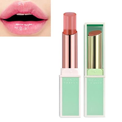 Temperatura cambiada con lápiz Labial hidratante bálsamo Labial de Labios para Labios de Labios Secos agrietados con el lápiz Labial hidratante de Col