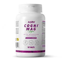 Treonato de Magnesio 2600 MG Cogni MAG de HSN | 120 Tabletas L-Magnesio Treonato - Magnesium L-Threonate - por Dosis Diaria = 2 Tabletas | Con Zinc y  precio