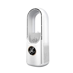 FEER Ventilador eléctrico de Viento frío sin Hojas Air acondicionador portátil de Aire silencioso Ventilador de sincronización Humidificación Humidifi en oferta
