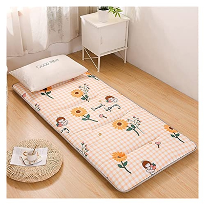 JTWMY Colchón de 5 cm de Espesor Plegable Tatami colchón Topper no Deslizante colchón de Dormitorio for Dormir Acolchado 22.8.4 (Size : 150X200CM)