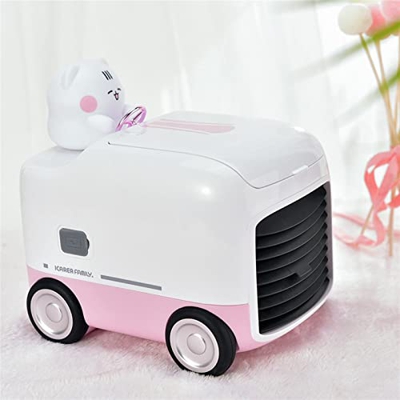 FEER USB Ventilador de refrigeración de Agua Desktop Enfriador de Aire portátil Air acondicionador de Aire Acondicionado Ventilador con Ventilador de 