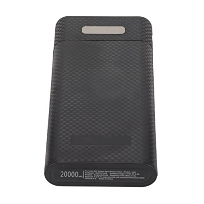 MXGZ 8x18650 DIY Power Bank, 18650 Power Bank Case Compact Plug and Play 10W Carga Rápida Portátil para la Mayoría de los Teléfonos Móviles