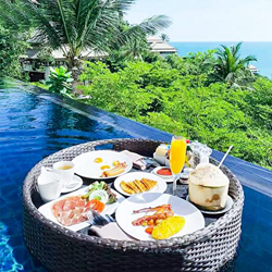 Soporte Flotante para Bebidas, Soporte para Bebidas de Piscina, portavasos para Piscina, Mesa Flotante para Piscina, Bandeja Flotante de ratán, Soport en oferta