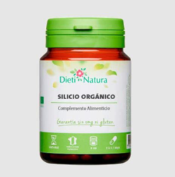 Silicio Orgánico Bio 200 cápsulas Dieti Natura. Aliado de las articulaciones [Fabricado en Francia][Garantía Sin OGM ni Gluten] (Bote 200 cápsulas) en oferta