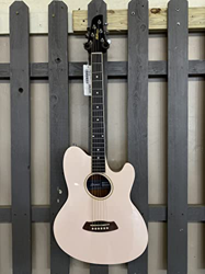 Ibanez TCY10E Talman doble cutaway Pastel Rosa en oferta