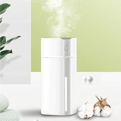 Samnuerly Humidificador Humidificador Mini Pequeño Hogar Dormitorio Oficina Escritorio Coche Habitación con Aire Acondicionado Humidificación de Aire 