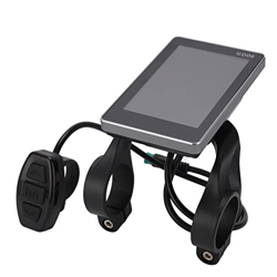 JUMZ Medidor de Pantalla LCD de Bicicleta Eléctrica, Panel de Pantalla LCD de Fácil Operación a Prueba de Agua de Alta Dureza para Scooters Eléctricos características