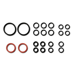 Zhan guang 22 piezas de sellos de silicona compatibles con Karcher Conjunto de O'Rings compatibles con limpiadores de vapor 2884312 2.884-312.0 Piezas en oferta