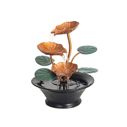 Fountain Small Interior Decoration Waterfall Table Top Fountain Fountain Decoration Landscape (Color : A, Size (A As The Picture Shows) características
