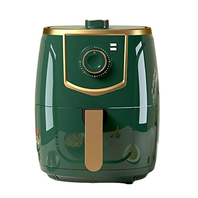 VGAGV Freidora De Aire Automática para El Hogar De 5,5 L De Gran Capacidad, Freidora De Doble Perilla, Control De Temperatura Ajustable Y Fácil De Usa
