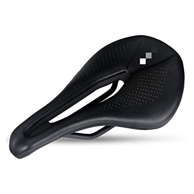 DSFHKUYB LINGJ Shop Ultraligero Transpirable cómodo cojín cojín Bicicleta Carreras de Silla de Bicicleta Asiento for Bicicleta MTB Componentes de Piez
