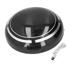Yaosh Robot de Barrido Mini Aspirador Inteligente con Carga USB para Oficina en casa, Robot de Barrido Negro precio