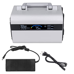 Estación de Energía Portátil, Estación de Energía de Emergencia Almacenamiento de 220 V Onda Sinusoidal Portátil de 600 W con Iluminación para el Hoga precio